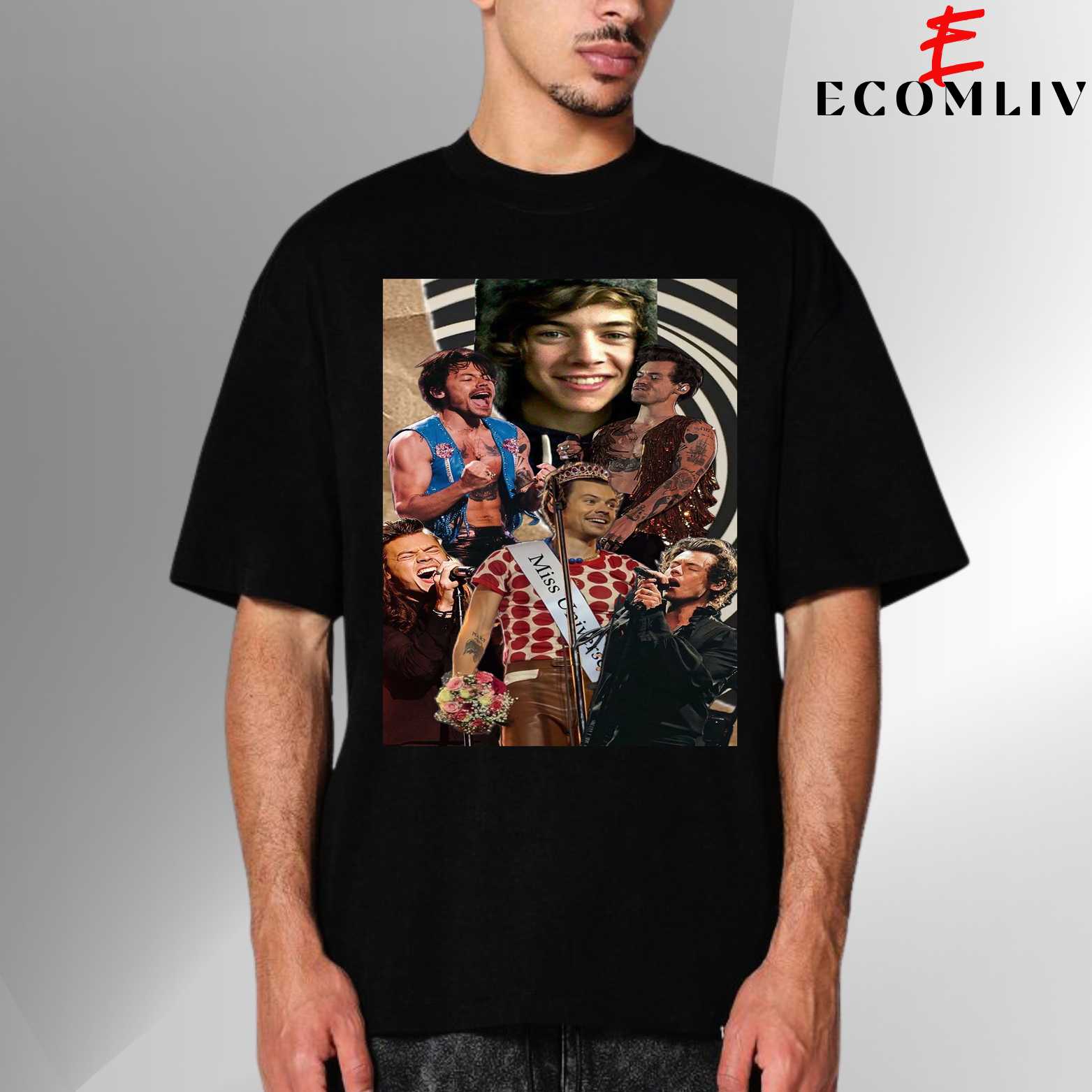 Harry Styles Graphic Tee, Unisex Pop T Shirt, Tour Collector Apparel